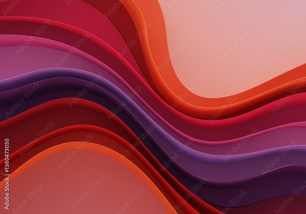 Poster abstract waves background with colorful layers creates dynamic and visually appealing design. abstra