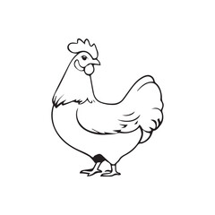 This title captures the essence of the image, focusing on the hen, eggs, and the farm setting Let me know if you want any adjustments!