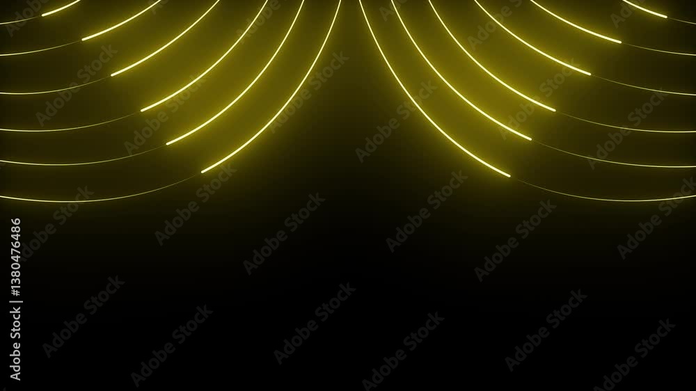 Poster glowing neon line digital light pattern background. digital line in futuristic element concept anima