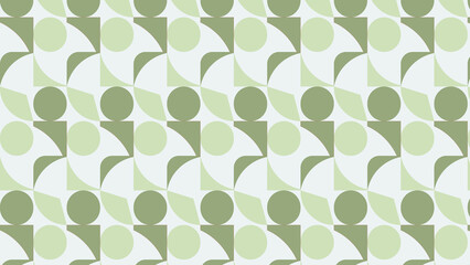 Abstract modern green pattern design