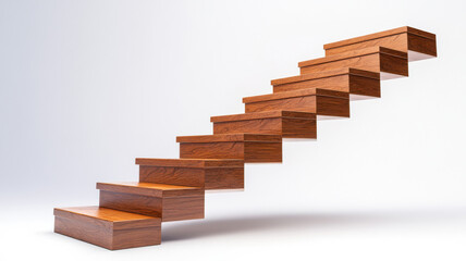 9 Staircase with alternating steps missing, symbolizing challenges in business growth