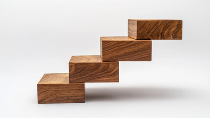 4 Staircase with alternating steps missing, symbolizing challenges in business growth