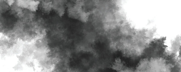 Blended ink-washed background with a storm-like abstract watercolor aesthetic

