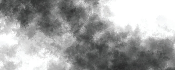 Softly faded and distressed dark ink wash with an abstract cloud-like grunge effect

