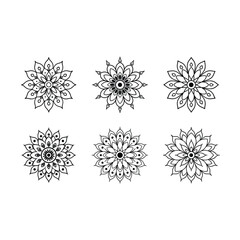 Obraz premium Elegant peacock feather mandala vector for art, decor, and digital creative projects.