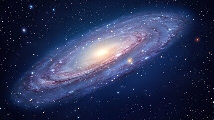 Obraz premium Galaxy background vector space desktop wallpaper