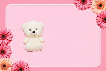 pink carnations on a pink background with the words happy mothers day
