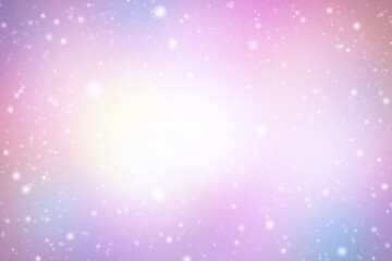 Fototapeta premium pastel colored background with stars and bokeh