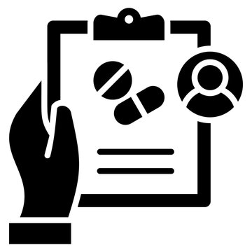 Intervention Glyph Icon