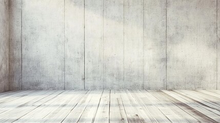 Fototapeta premium Modern Interior Design Concept with Subtle Concrete Wall Texture
