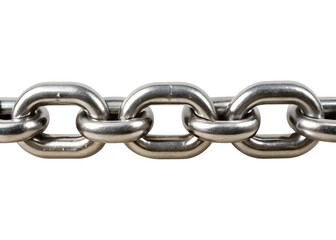 horizontal steel chain clipart image on transparent background