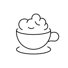 Coffee cup icon. Cup of coffee. Coffee cup vector icon