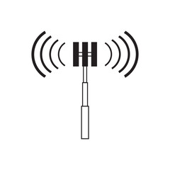 wifi antenna icon logo vector design