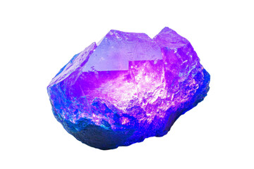 Fototapeta premium Radiant Purple Crystal Gemstone