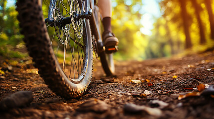 Mountain biking trail