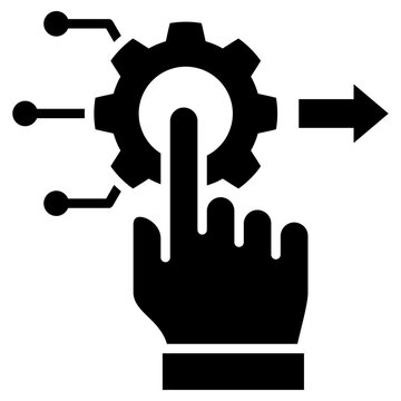 Actionable Glyph Icon
