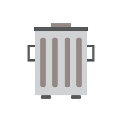 trash can vector icon design