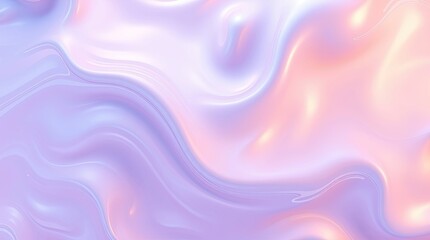 Obraz premium A Fluid Abstract Composition Of Swirling Pastel Colors
