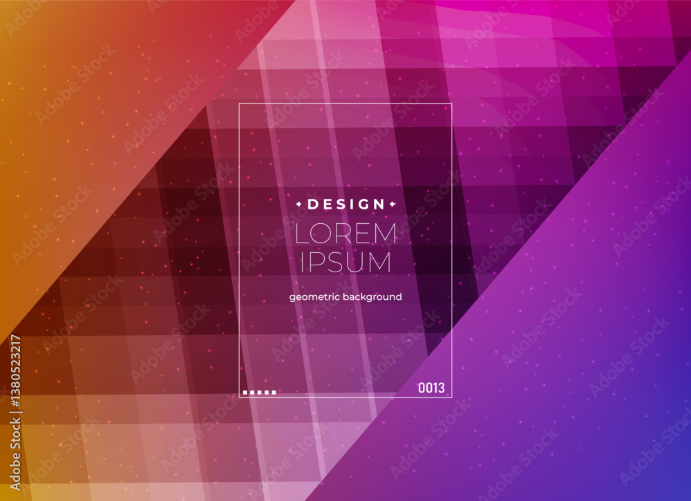 Aufkleber flat vector. minimal geometric background. dynamic shapes composition. eps10 vector.
