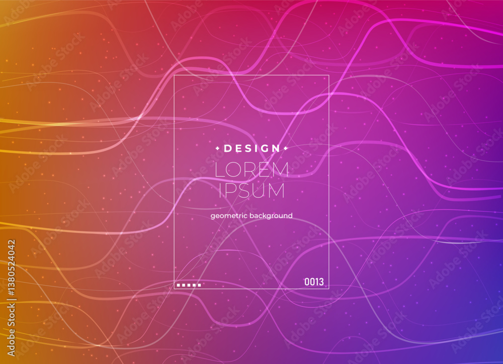 Aufkleber flat vector. minimal geometric background. dynamic shapes composition. eps10 vector.