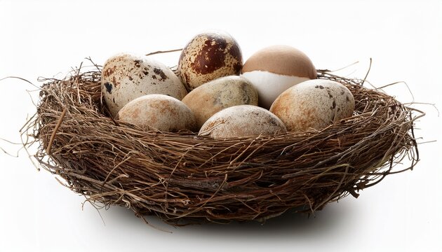 ebrace nest isolated on white background