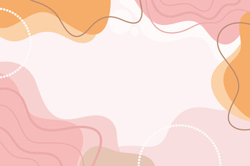 Artwork trendy contemporary abstract shapes. Background with abstract Colorful. Banner and cover for your design.	