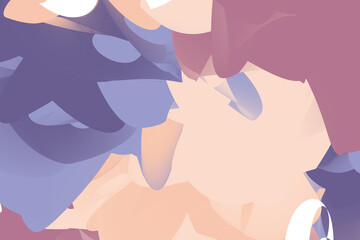 Artwork trendy contemporary abstract shapes. Background with abstract Colorful. Banner and cover for your design.	