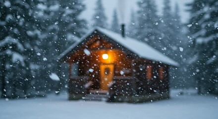 Winter's Warm Embrace AI Generated