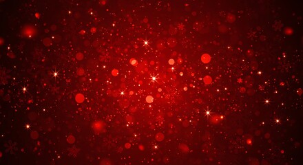 Crimson Stardust AI Generated