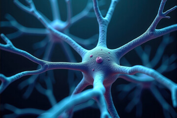 A microscopic view of neurons, the fundamental building blocks of the nervous system.