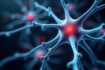 A microscopic view of neurons, the fundamental building blocks of the nervous system.