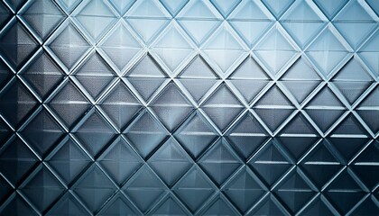 close up diamond patterned frosted glass texture subtle reflection background