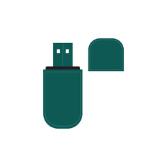 flashdisk icon logo vector design
