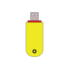 design icon logo vector flashdisk