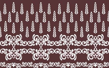 seamless pattern with floral elements