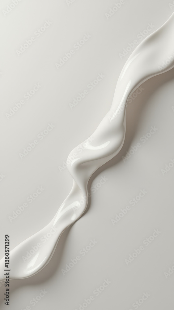 Poster a modern, sleek device with a curved edge design on a gradient surface.