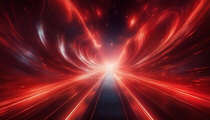 creative and beautiful bright and colorful lightspeed tunnel speed of light concept, science graphic resource