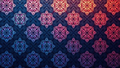 Geometric lace motif, repeating diamond shapes, trendy, mesh