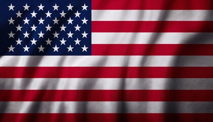 Naklejka premium american wave flag backgroun usa