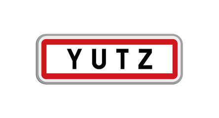 Panneau de Yutz, Moselle, Grand Est