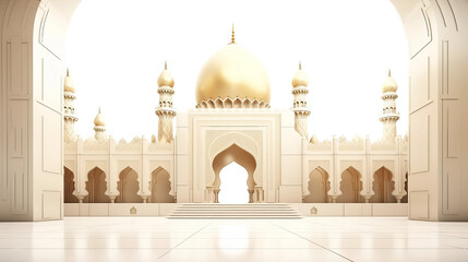 Fototapeta premium mosque in abu dhabi united arab emirates