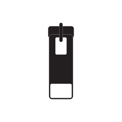 zipper icon logo vector design