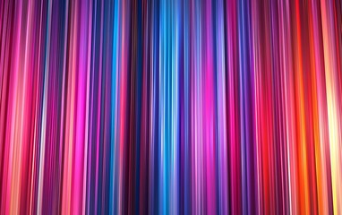 Vibrant Rainbow Stripes Abstract Background.