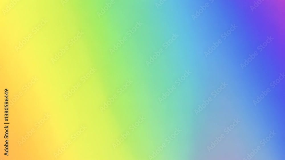 Aufkleber smooth gradient animation with vibrant rainbow colors transitions and blending smoothly