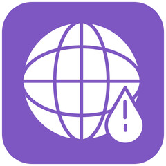 Water Crisis Icon