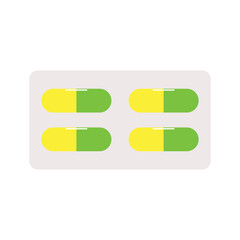 drug icon logo vector design