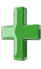 Obraz premium a set of green letters