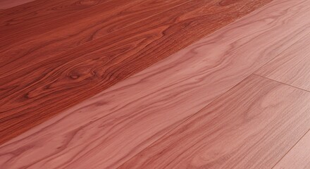 Obraz premium Crimson Wood Grain Warmth Of Cherry Rosewood Reflections Subtle Wood Tones Heartwood Hues A Rich Texture AI Generated