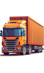 a truck with a container