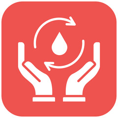 Water Conservation Icon